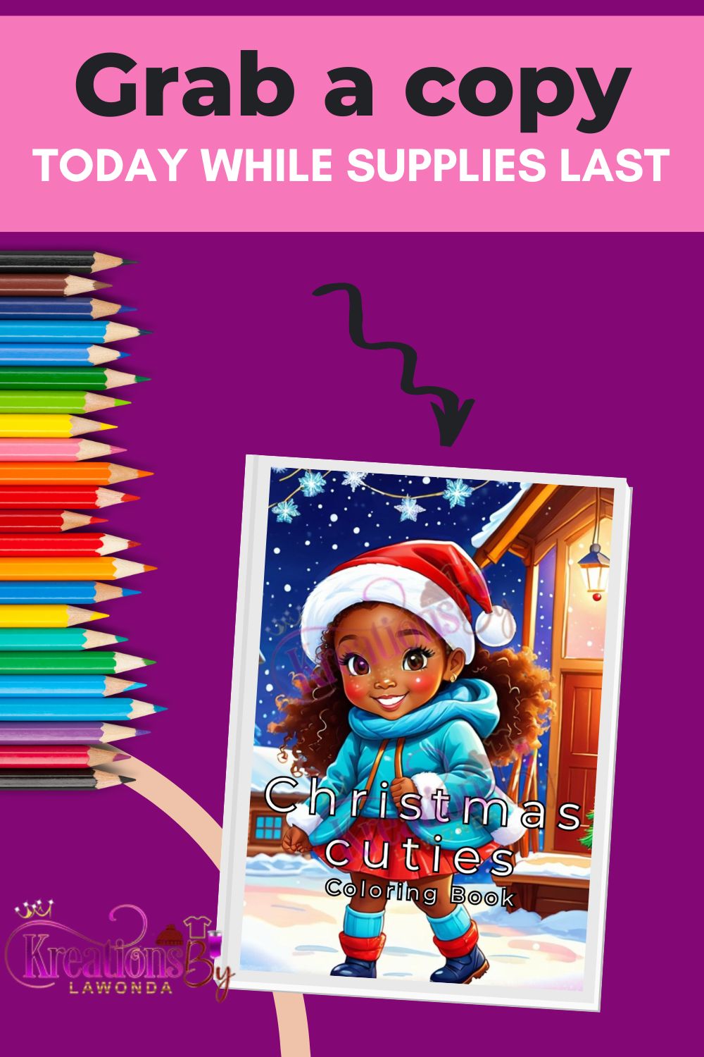 Christmas Cuties Coloring Book