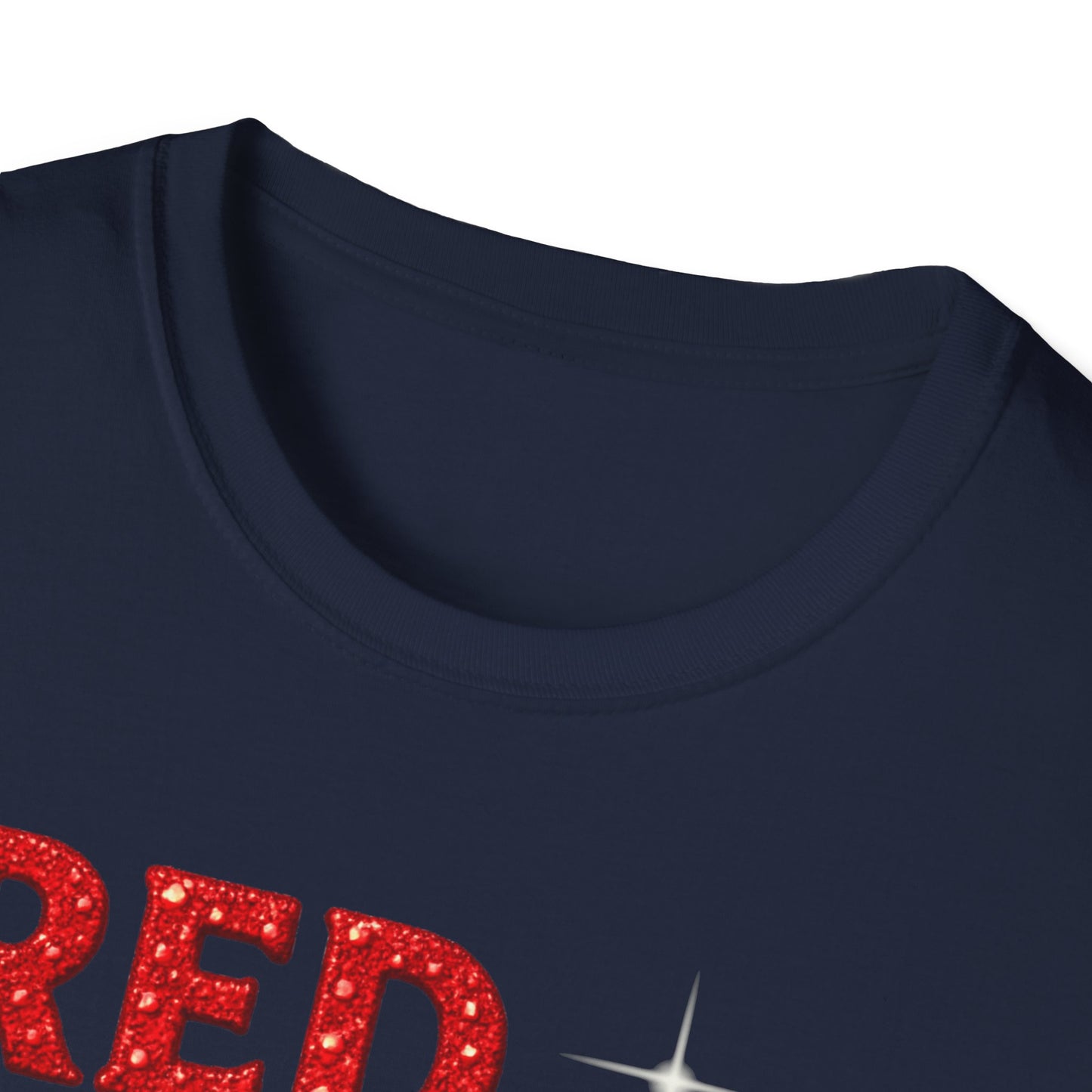 Patriotic Popsicle T-Shirt, Independence Day Top, Summer Vibes Tee, Fourth of July Shirt, Fun Casual Wear, Red Bling & Blue Design