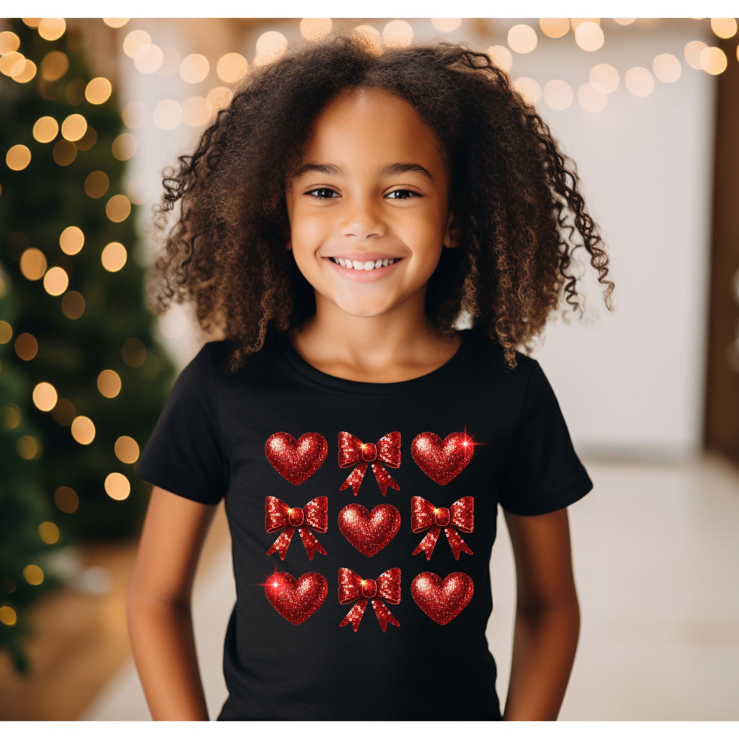 Valentine Hearts and Bows Bundle Digital Download
