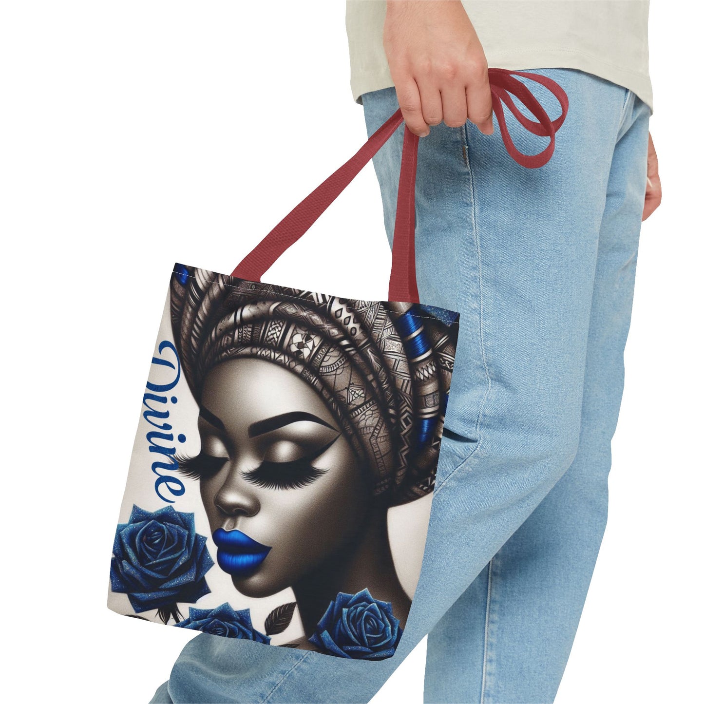 Stylish Tote Bag with Divine Design - Perfect for Casual Outings, Eco-Friendly Shopping, or Gift for Her, Fashion Accessory