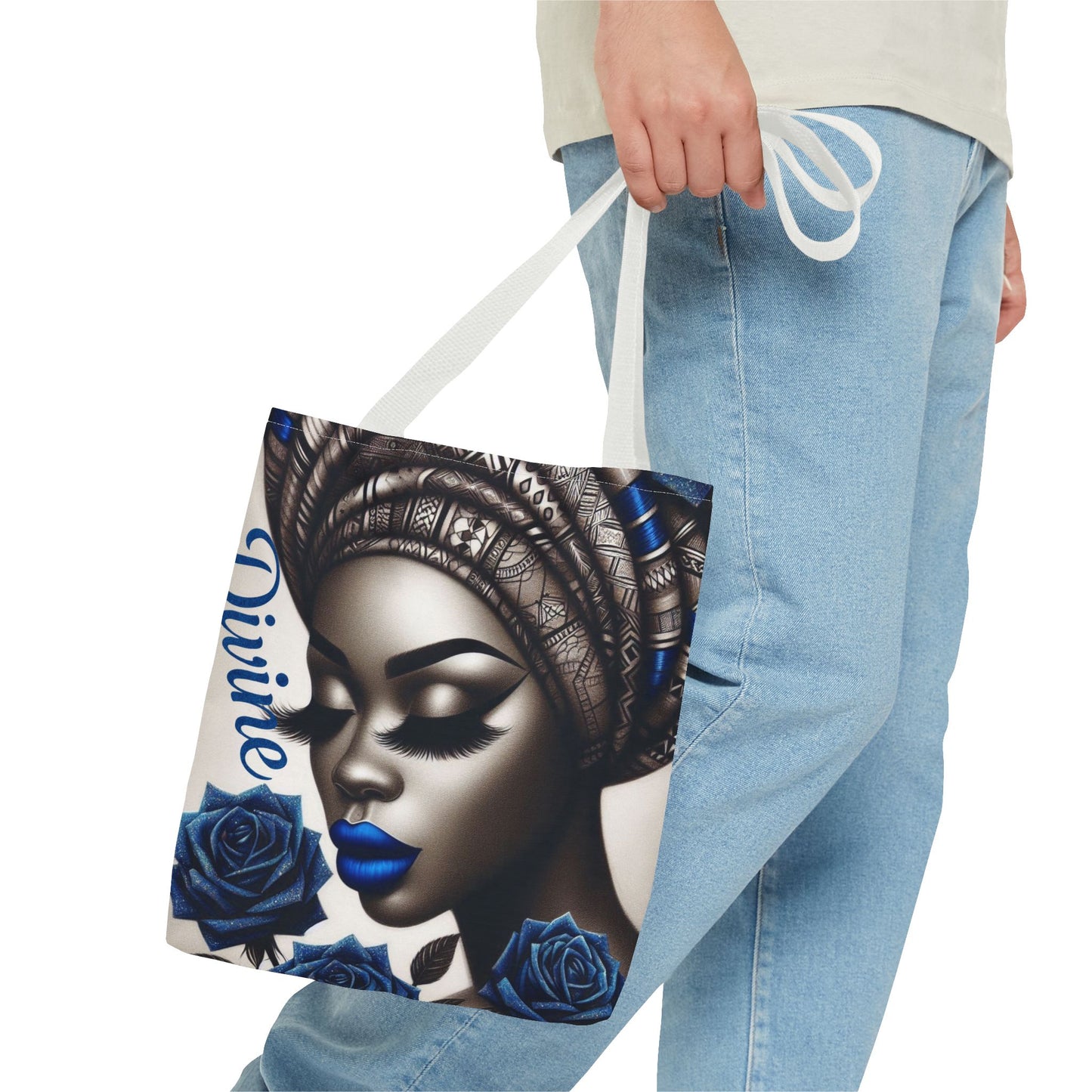 Stylish Tote Bag with Divine Design - Perfect for Casual Outings, Eco-Friendly Shopping, or Gift for Her, Fashion Accessory