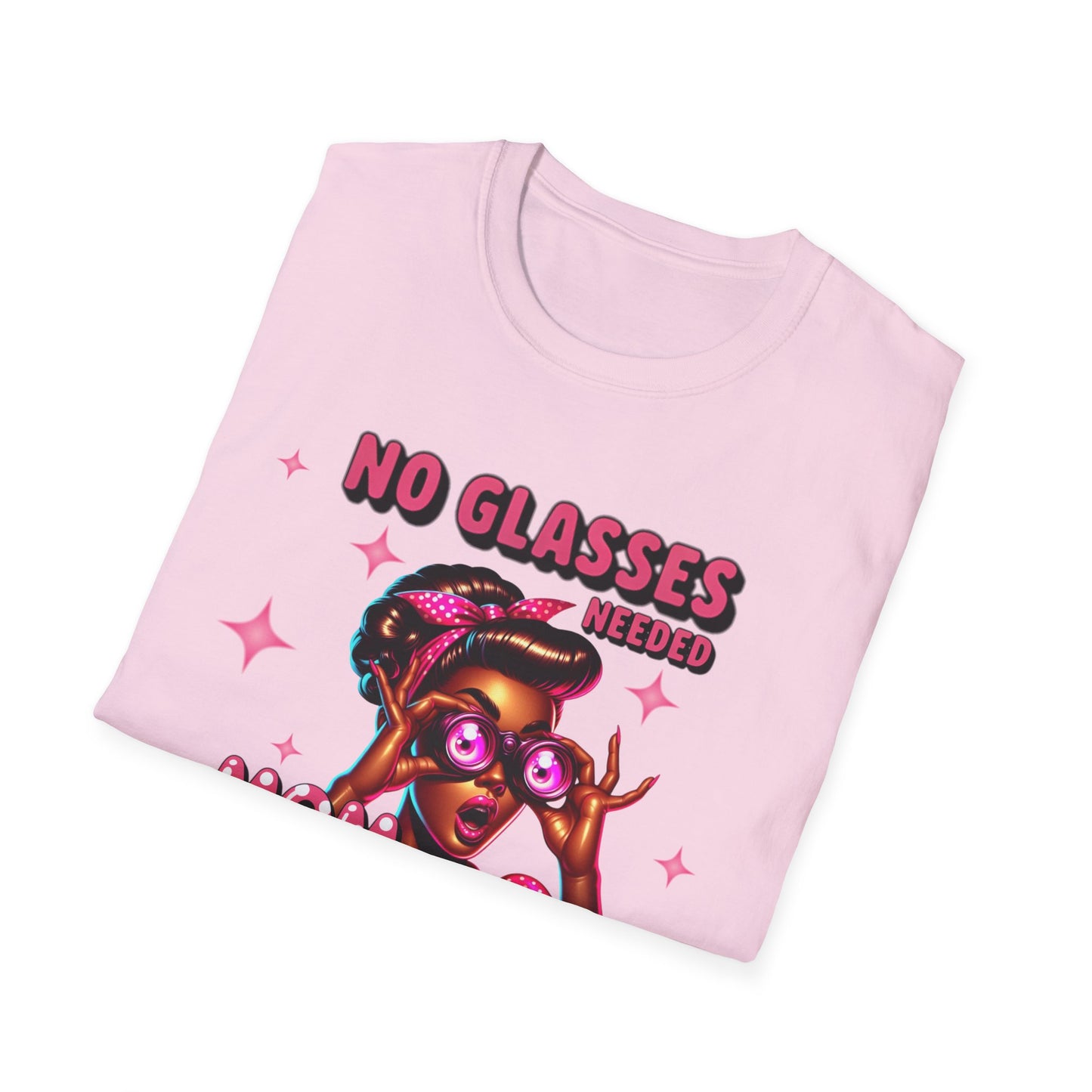 Funny Mom T-Shirt, No Glasses Needed, Gift for Moms, Cute Mom Shirt, Fun Casual Tee, Mother's Day Gift, Trendy Graphic Top