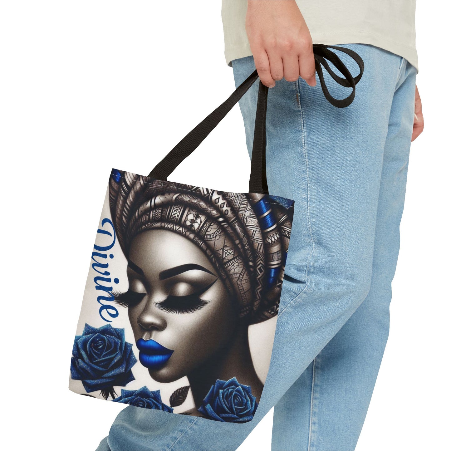 Stylish Tote Bag with Divine Design - Perfect for Casual Outings, Eco-Friendly Shopping, or Gift for Her, Fashion Accessory