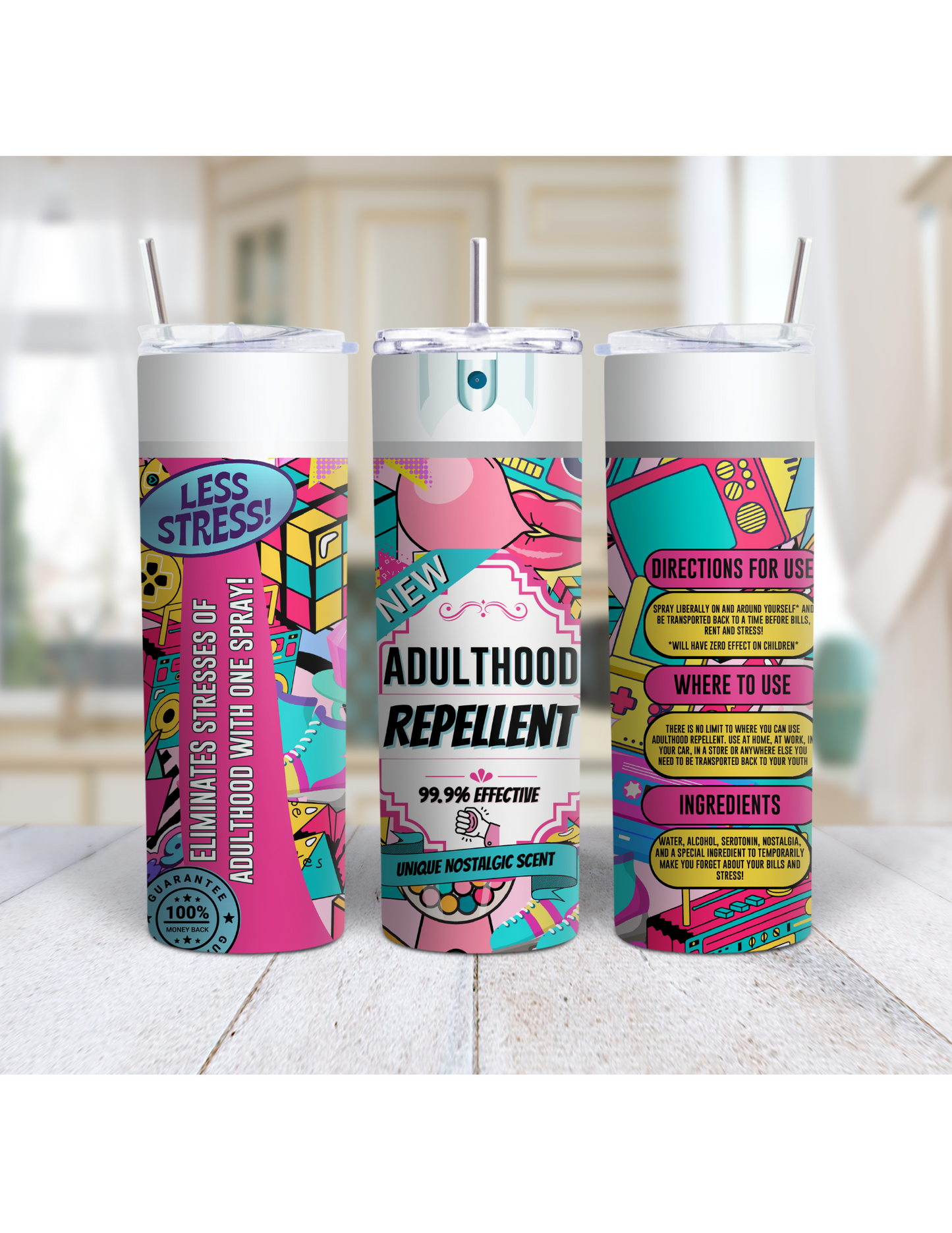 Adulthood Repellent 20oz Tumbler