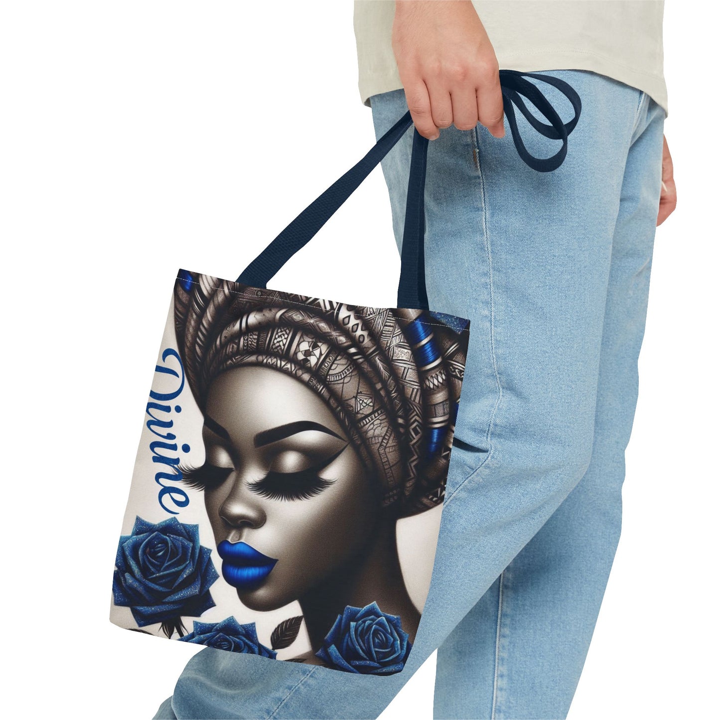 Stylish Tote Bag with Divine Design - Perfect for Casual Outings, Eco-Friendly Shopping, or Gift for Her, Fashion Accessory